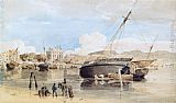 Thomas Girtin Weymouth Harbour painting